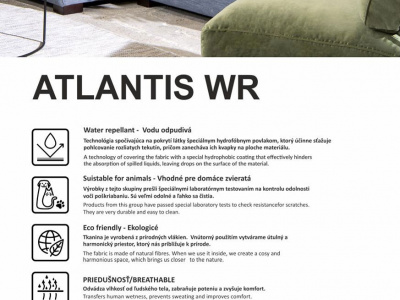 ATLANTIS WR technický list