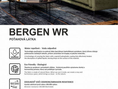 Bergen WR technický list